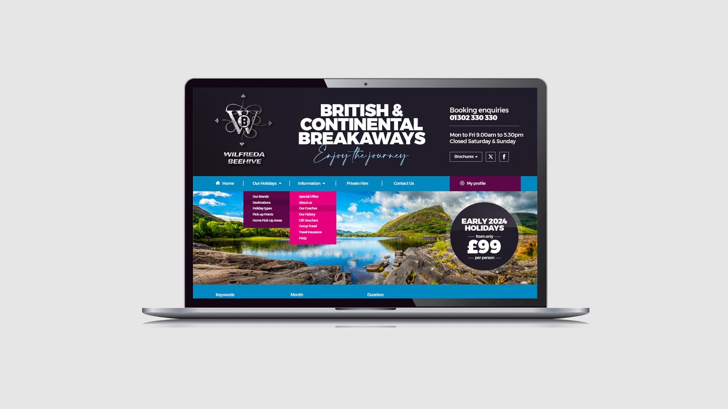 Website design