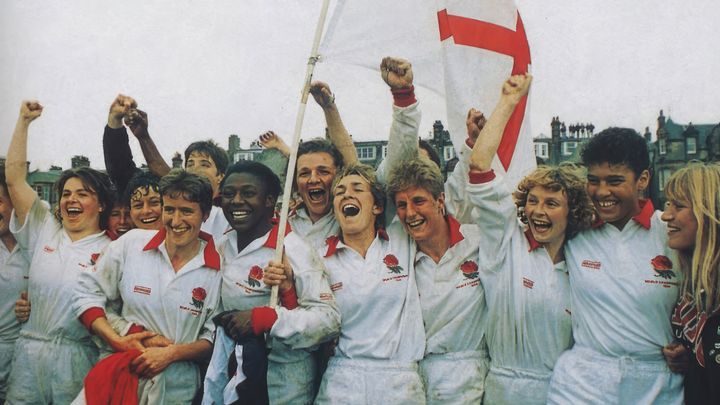 The winning 1994 Womens England team