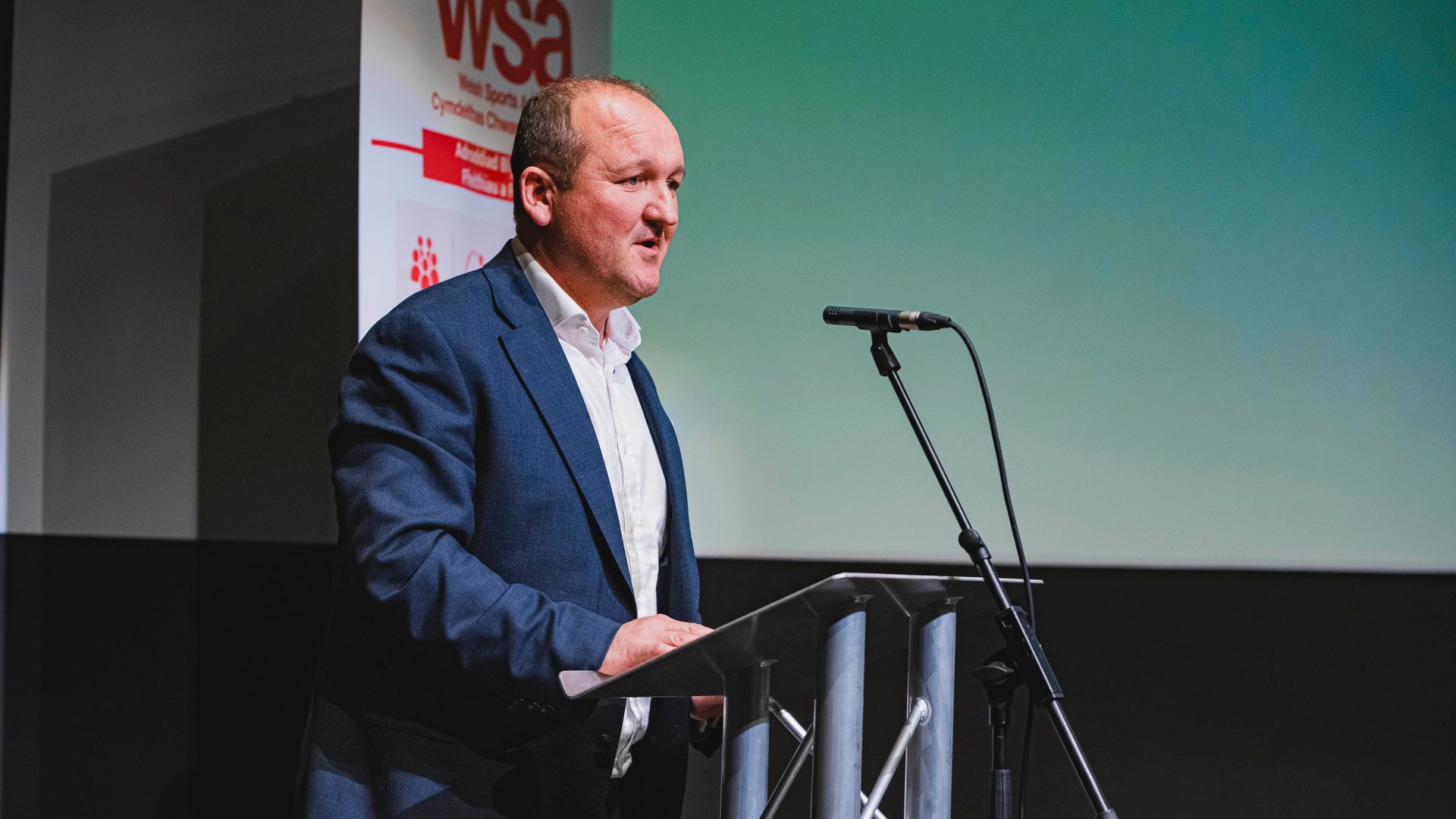 Andrew Howard, CEO of the Welsh Sports Association