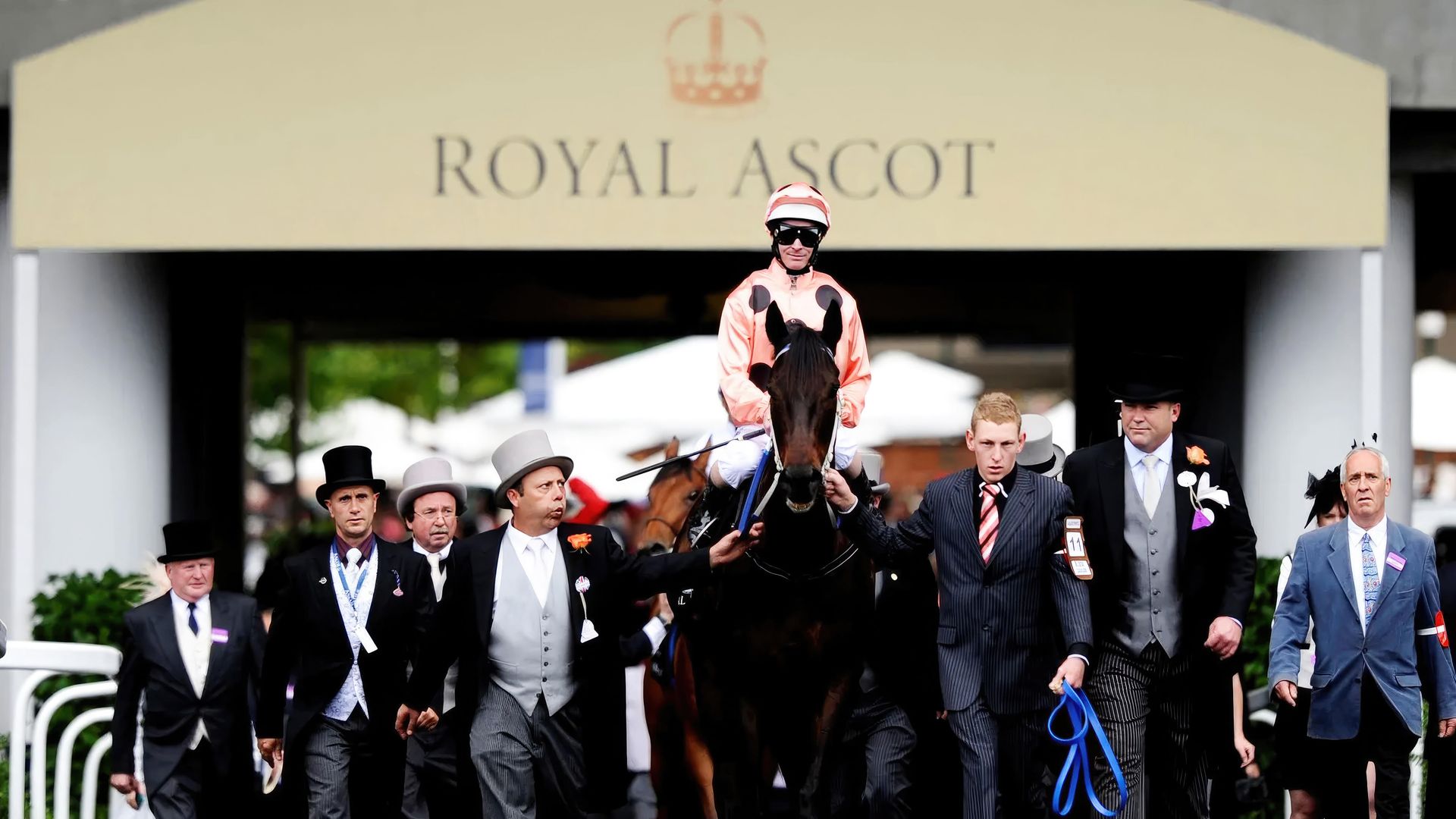 Jockey on a horse
